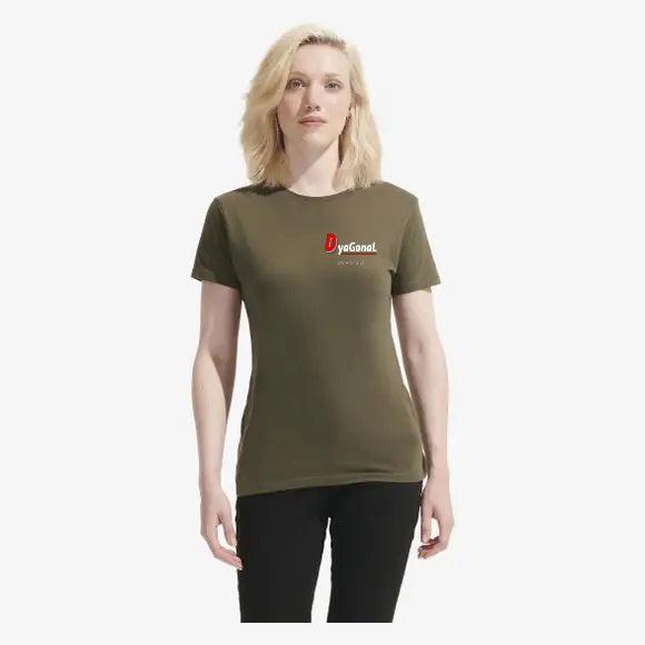 Textile: Tee-shirt REGENT à manches courtes personnalisé avec votre logo Modèle Femme Divers coloris