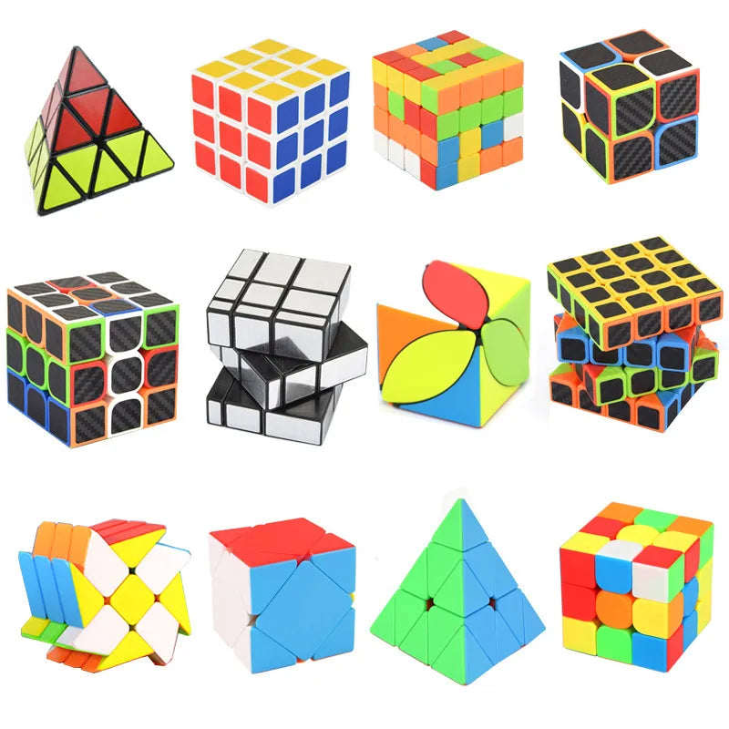 Cube Magique 3x3 2x2 Professionnel 4x4 Puzzle Enfants Jouets Cadeau 3x3x3 Original Hongrois