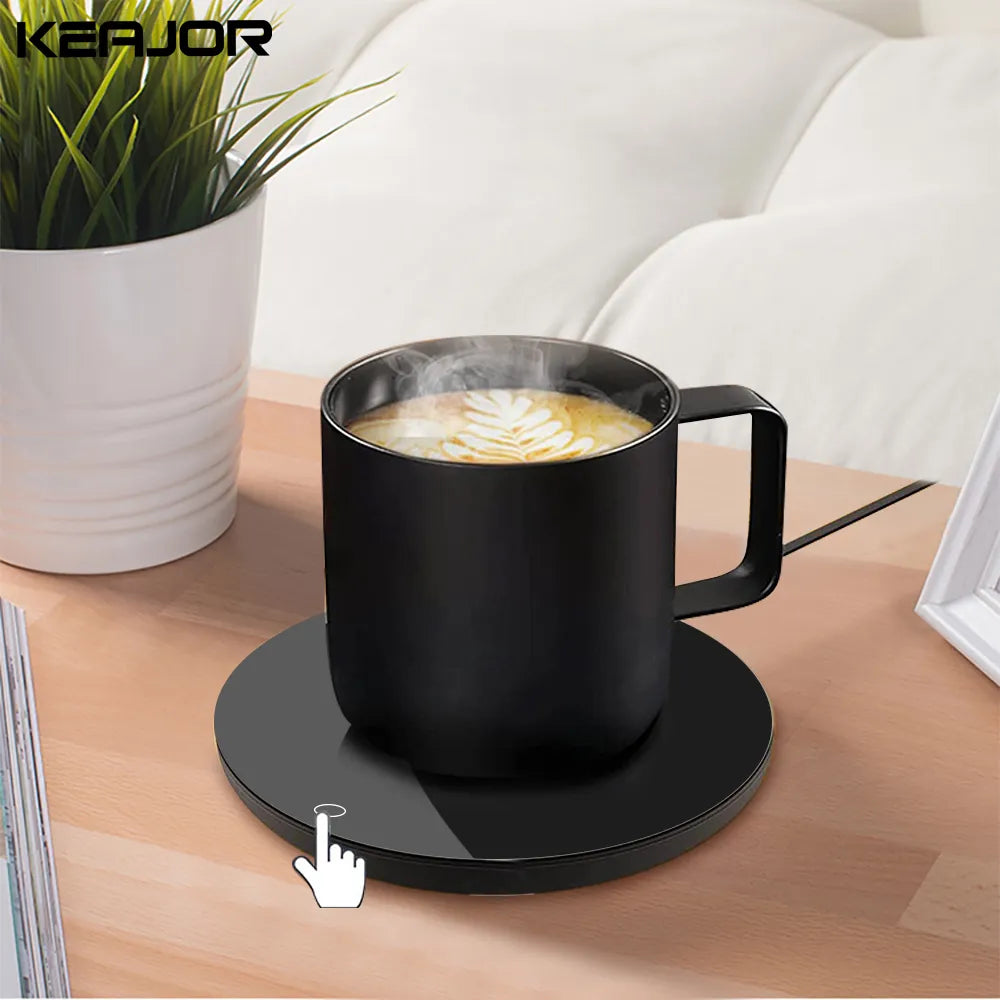 Chauffe-Tasse USB Coussin Chauffant Électrique Lait Thé Eau Thermostatique Dessous De Verre Tasse Chauffe-Tasse Pour Bureau À Domicile DC 5V