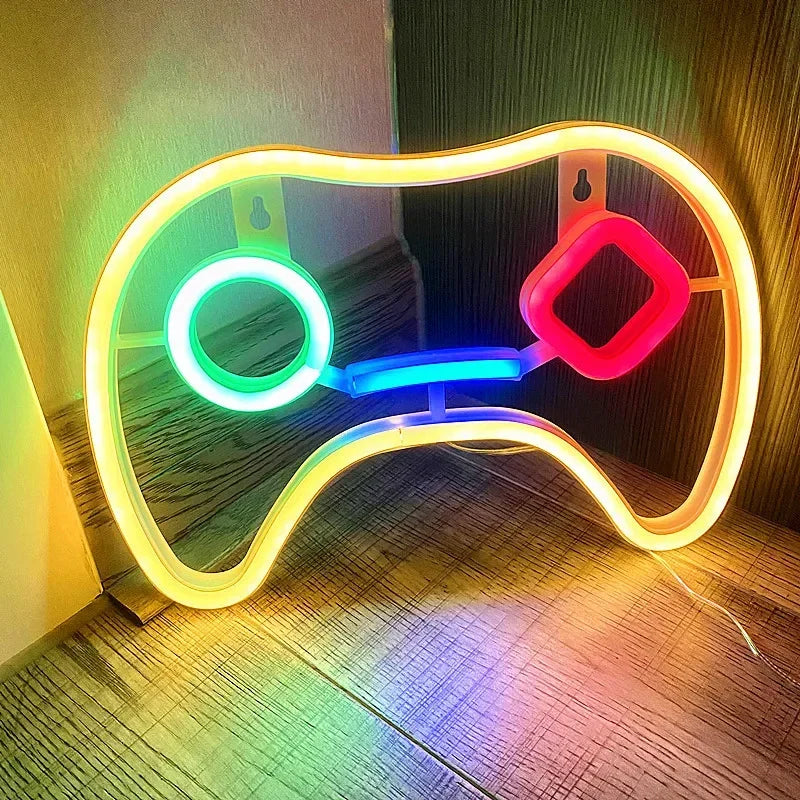 LED Néon Enseignes Pour Chambre Décoration Murale USB Interrupteur Alimenté LED Néon Lumière pour Salle De Jeux Salon Adolescent Gamer Chambre Décoration