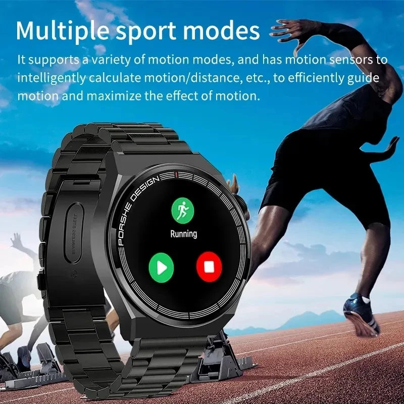 Montre intelligente pour Huawei Xiaomi Apple Hommes Femmes Montres Blutooth Appel Sport Étanche Taux De Chaleur SmartWatch pk Gt3 Pro Watch Ultra