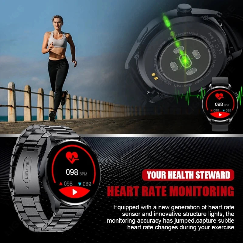 Montre GT3 Pro Pour Hommes Femmes Smart Watch Nouveau Bluetooth Appel Full Touch Amoled Diy Dails Sport Étanche SmartWatch Pk Gt3 Pro Watch