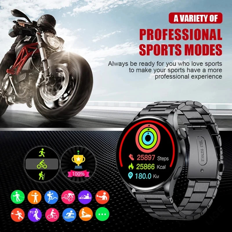 Montre GT3 Pro Pour Hommes Femmes Smart Watch Nouveau Bluetooth Appel Full Touch Amoled Diy Dails Sport Étanche SmartWatch Pk Gt3 Pro Watch