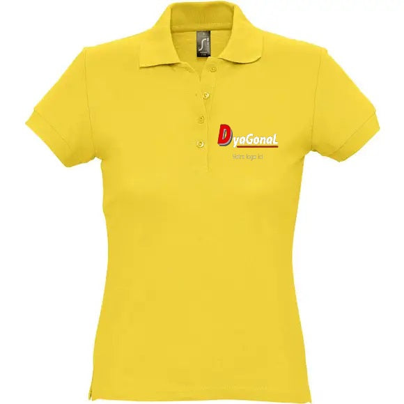 Textile: Polo Passion à manches courtes personnalisé avec votre logo Modèle Femme Divers coloris